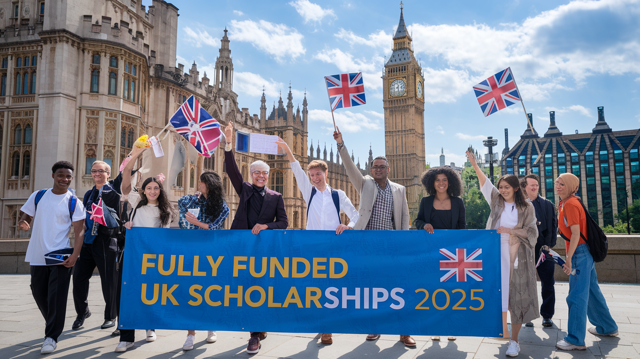 Read more about the article Fully Funded Scholarships in the UK for International Students (2025)